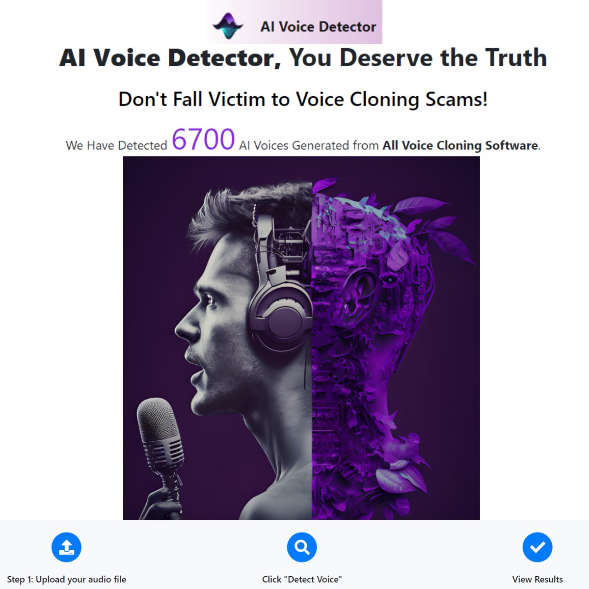 AI Voice Detector