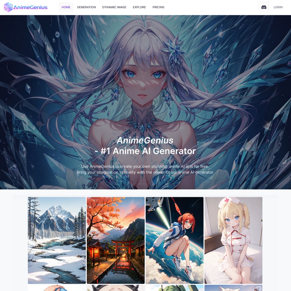 AnimeGenius, Generative Art AI Tool