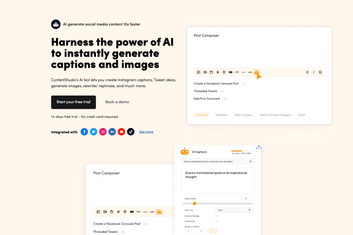 ContentStudio AI Bot