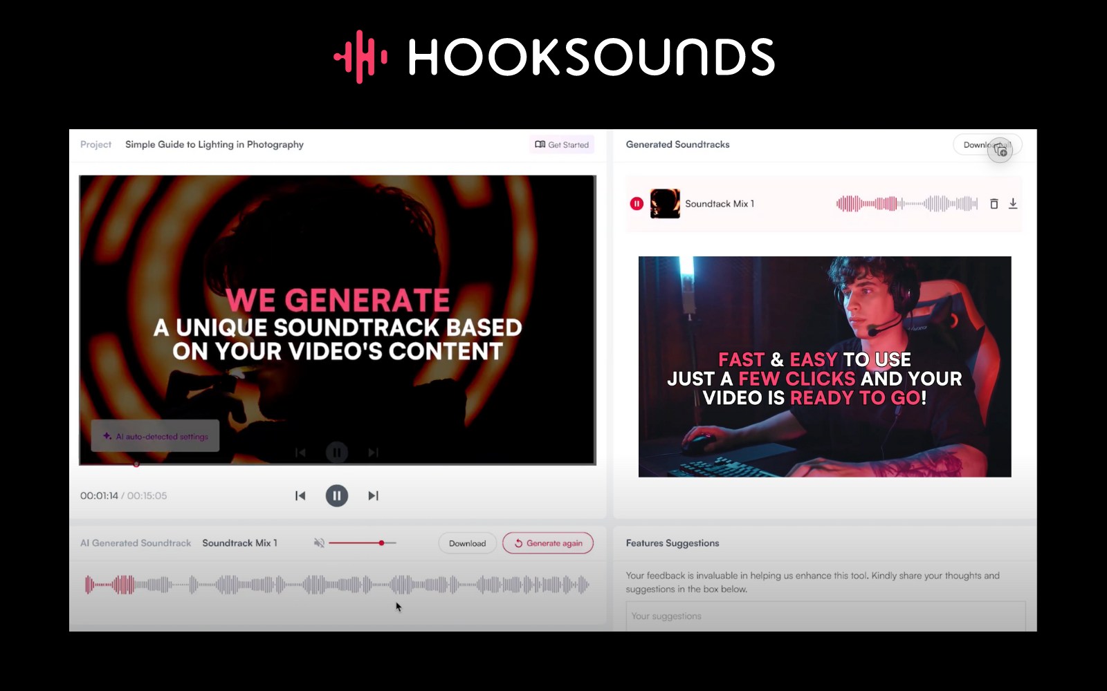 HookSounds AI Studio