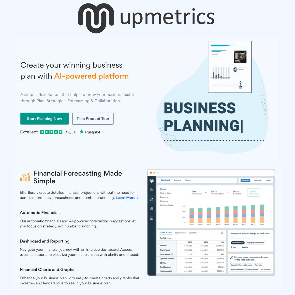 Upmetrics Upmetrics